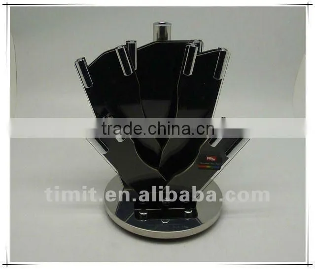 8pcs stainless steel solid handle good quality kitchen knife