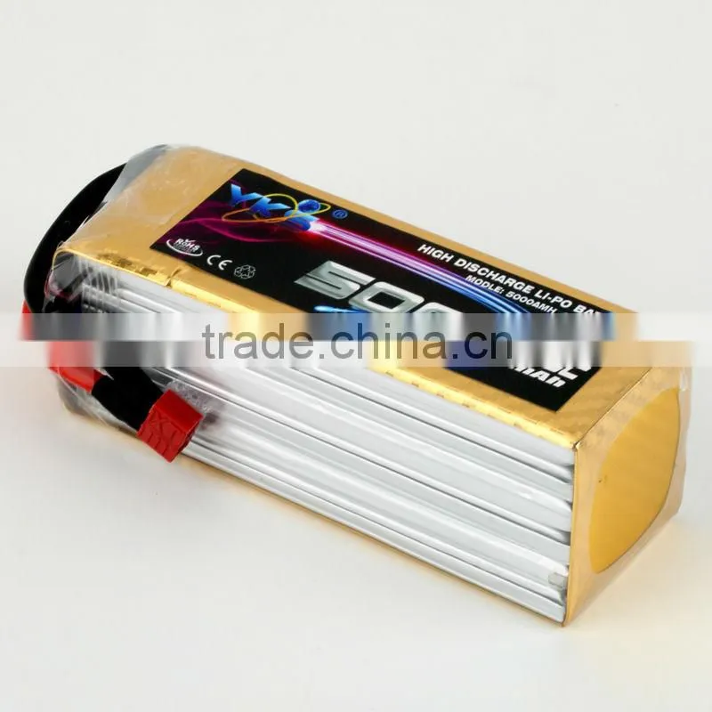 YKS 14.8V 5000MAH 35C Lipo Battery Pack Akku For RC Car Muli Helicopter
