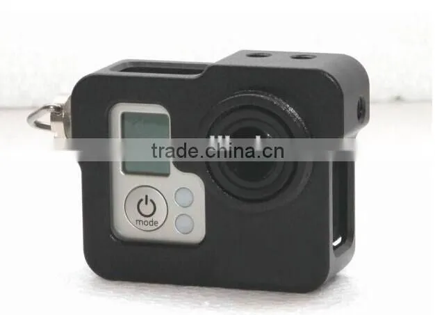 Black Aluminium Alloy Multifunction Protective Case Cover Skin for Camera