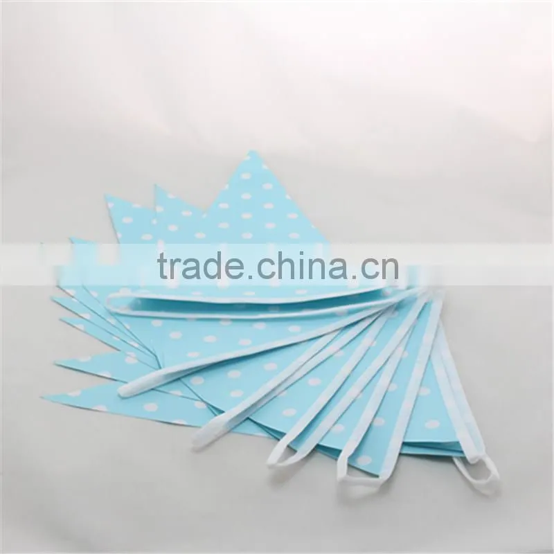 Triangle Decorative Flags Banners for Party