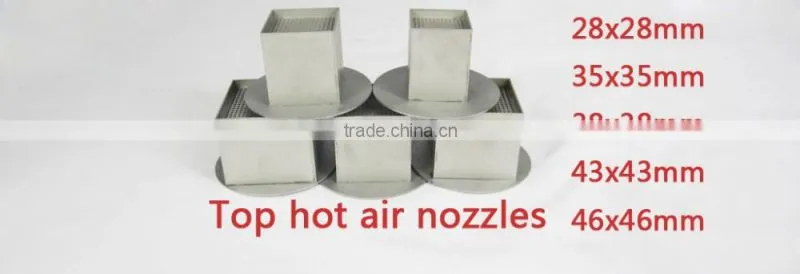 LY HR7000 3 temperature heating zones hot air bga equipment for motherboard