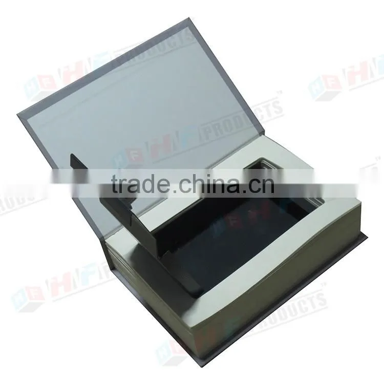 2015 high quality book vintage book safe box