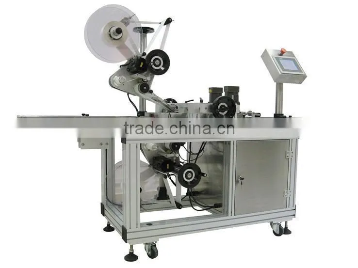 Hot selling automatic top and bottom labeling machine