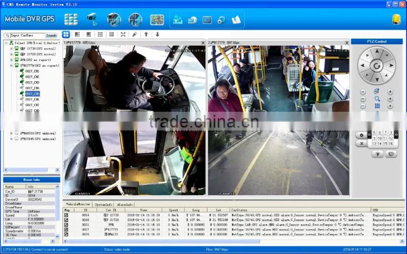 Teswell 4CH high quality HD SDI MDVR 3g gps wifi mobile dvr