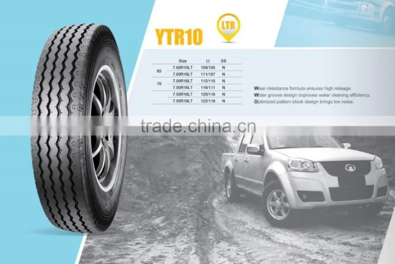 mud terrin car tires from china 33X12.50R17LT