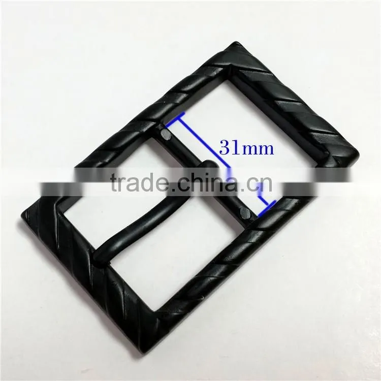 lady belt buckle for belt plain metal
