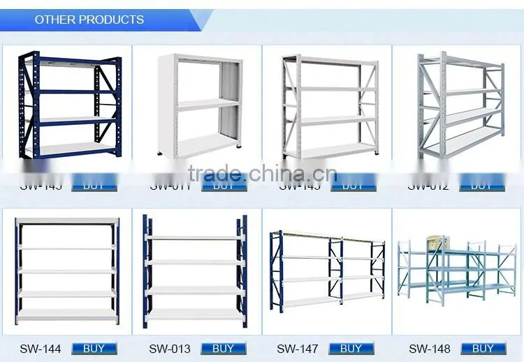 China manufacturer supermaket warehouse storage rack/steel storage rack