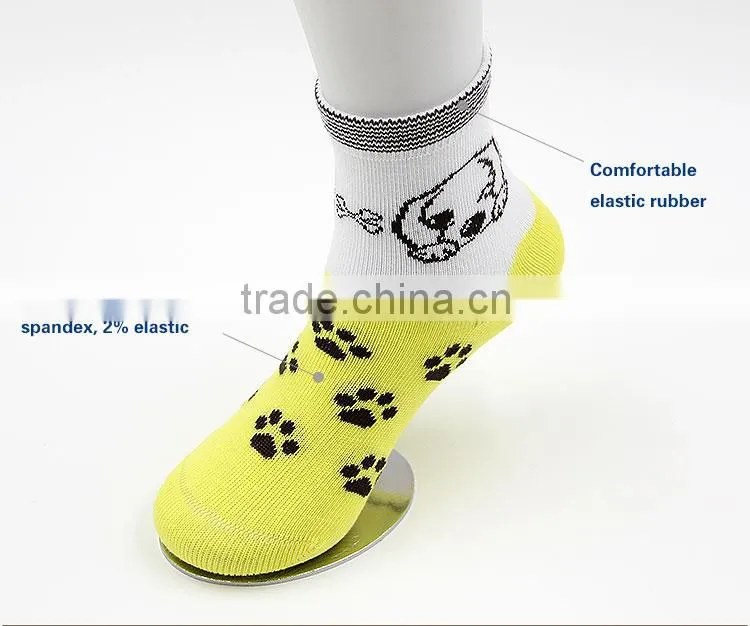 comfortable yellow baby socks and cotton children socks