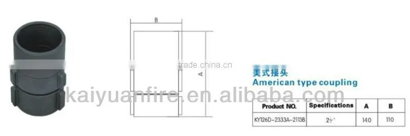 Quality non-woven fire hose.
