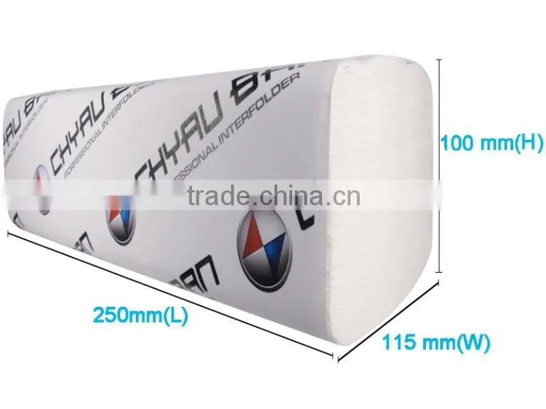 Film Wrapping Package V Folding Hand Paper Towel Processing Machinery Line
