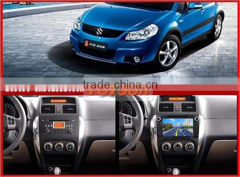 8 inch DVD GPS Player for SX4