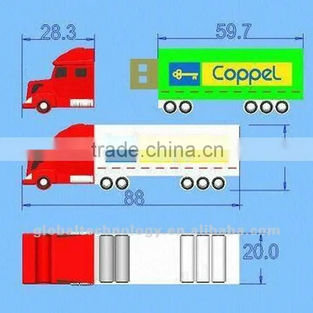 Car usb flash drive/ customized usb
