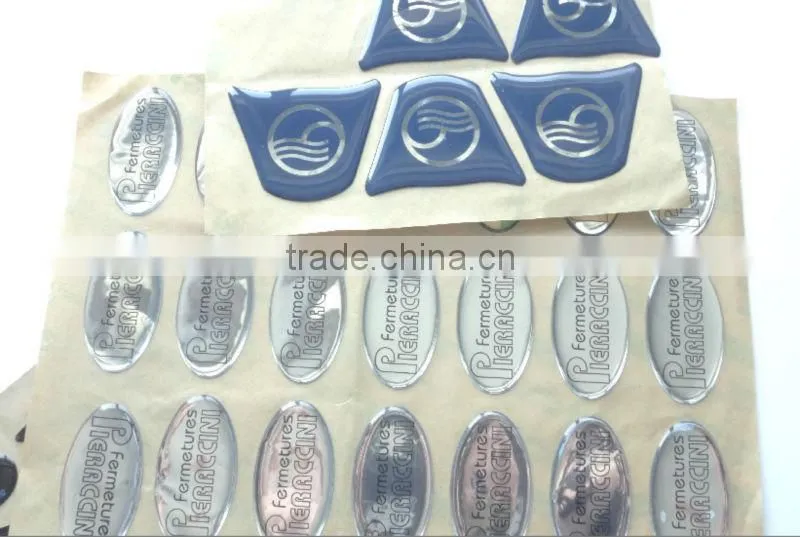 Clear round epoxy resin stickers dome sticker clear dome PU STICKER polyurethane dome stickers