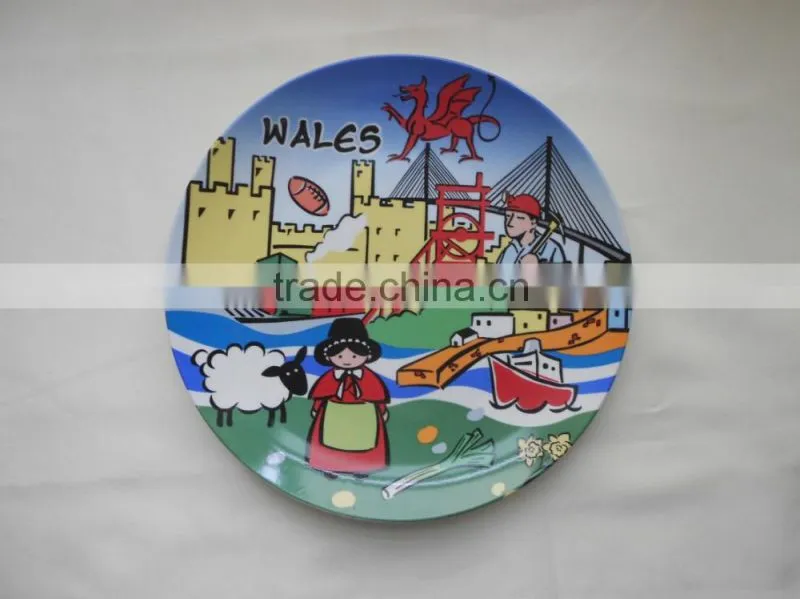 cheap ceramic plate 10.5inch dinner plate tableware in stock