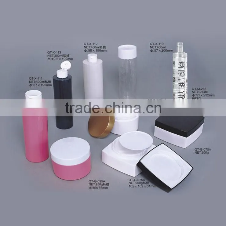 Exquisite Design Cosmetic PP PE PET PETG Bottles Empty Packaging
