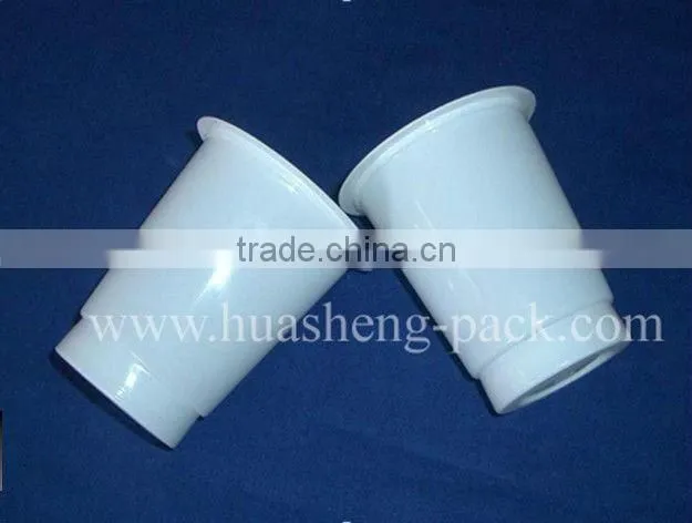180ml pp plastic disposable chocolate stick cup for take away