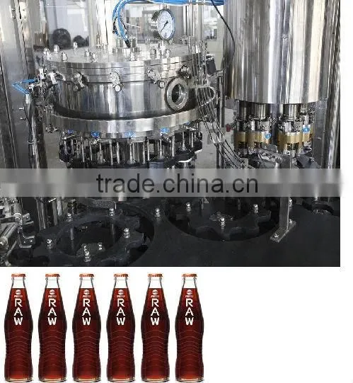 Glass Bottle Beverage Filling Machine