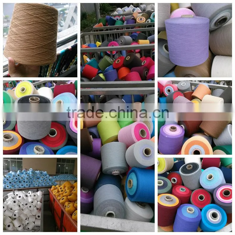 orange-colored items 100% polyester spun yarn