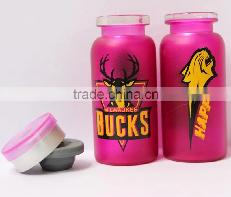 Color coating tubular glass vial empty penicillin vial
