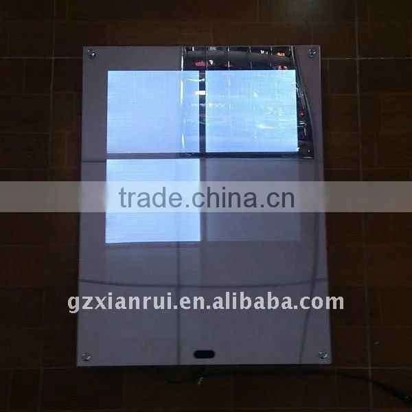4 Posters LED Sensor Magic Mirror Light Sign