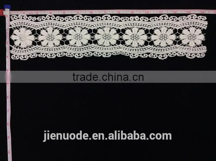 High Quality Wholesale Custom Eco-Friendly Water Soluble Chemical Lace Trim