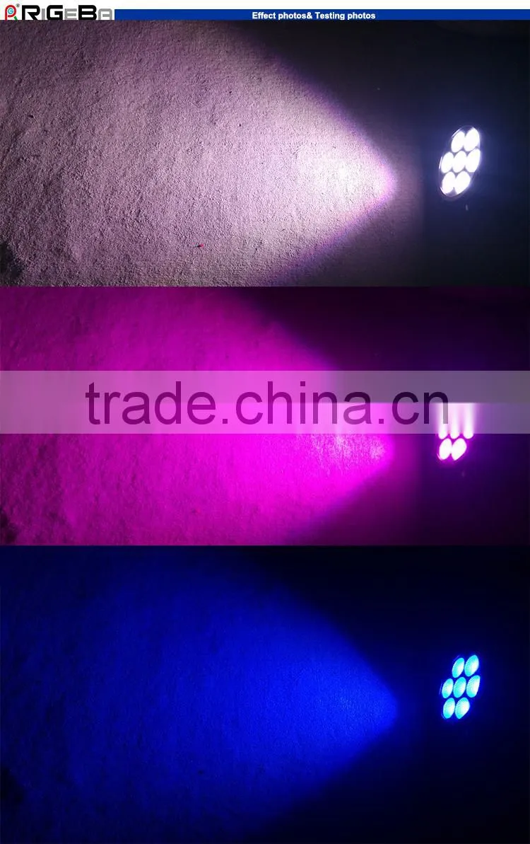 On Sale!7leds 25W led high power RGBWY 5in1 outdoor mini par light/welcome to inquiry