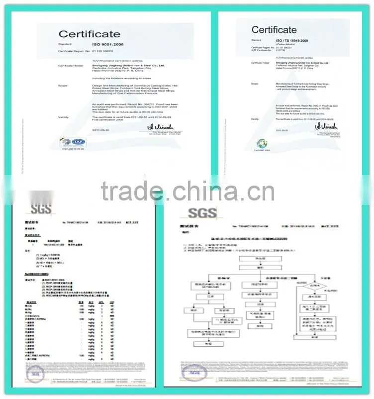 Structural Level Hot Dipped Galvanized Steel Coil S350GD
