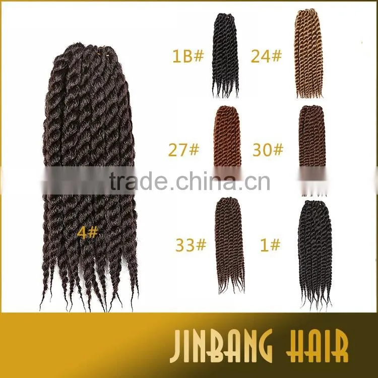 2x havana mambo braiding twist hair synthetic fiber havana crochet braiding hair mambo twist