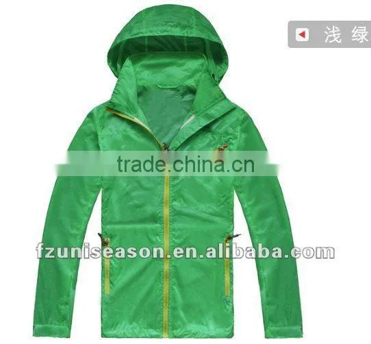Custom Outdoor Windbreaker Jacket 2013