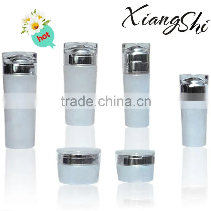 white make up package bottles jars Set factory