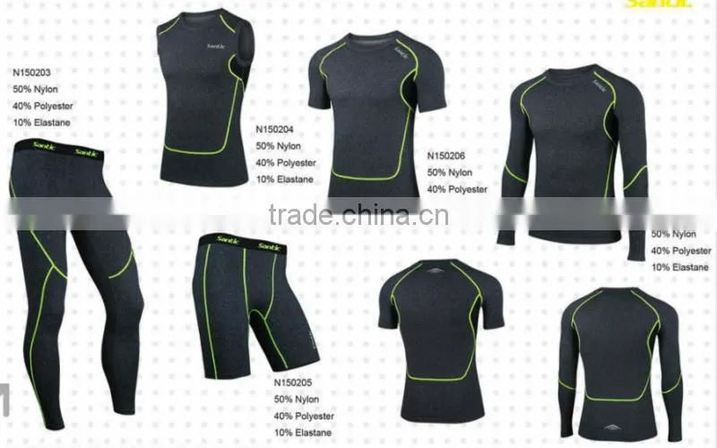 2014 new design men active compression wear