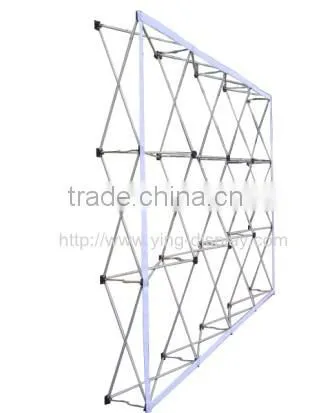 Premium aluminum tube wtih tension system for cosmetic product exhibition