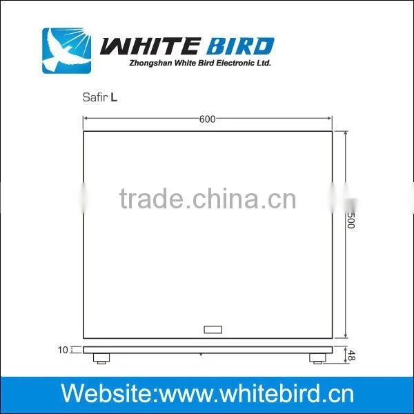 Safir digital glass platform weighing scale 100kg/200kg