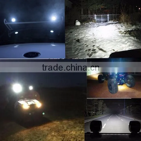 High Bright 12v 24v 80w LED Square Work Light Spot Beam7" square led driving lights for Offroad 4x4 Truck Jeep Atv Suv Ute Vehic