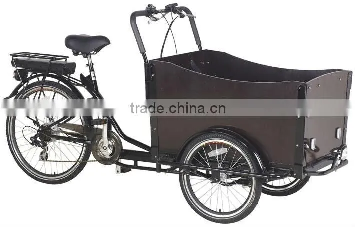26" electric post cargo bikes/bicycles