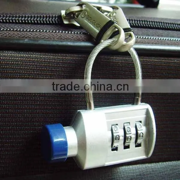 Latest design colorful cute combination lock