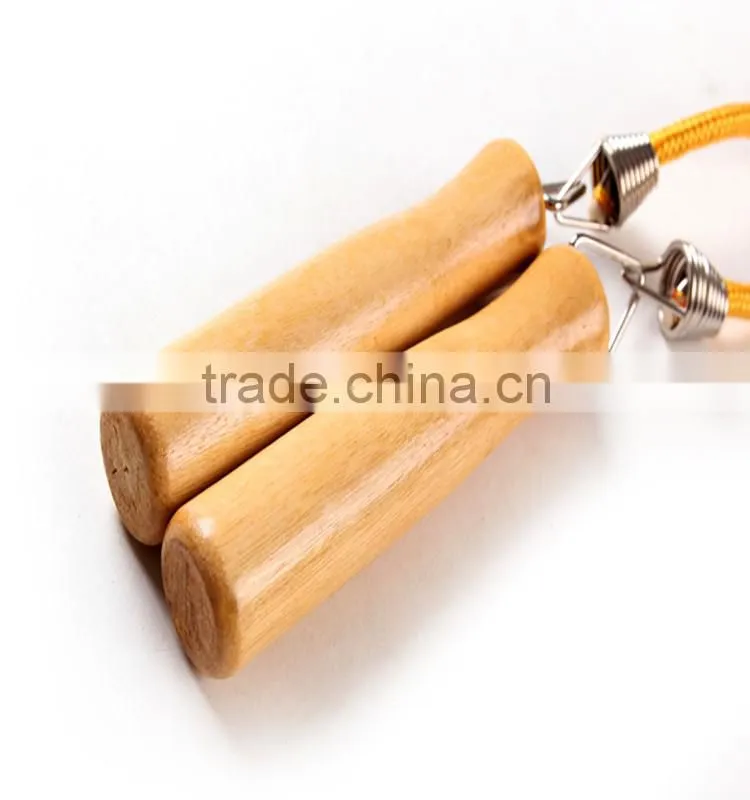 China wholesale OEM wooden cheap jump rope