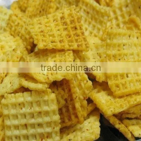 Puffing rice crust production line