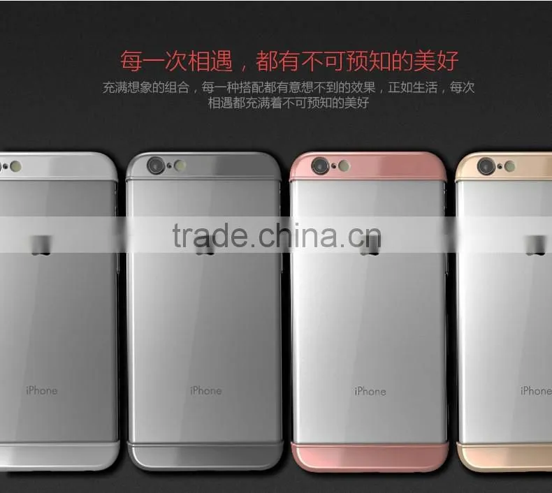 2016 New arrival good selling 3 in 1 plastic phone case for iphone 6s plus