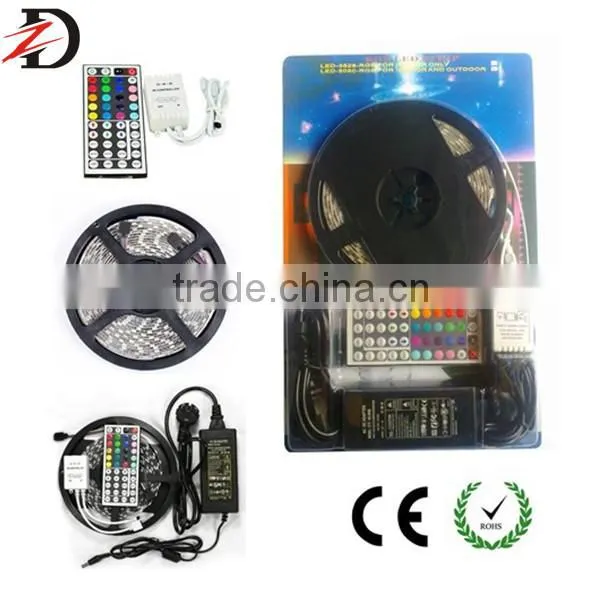 CE ROHS Approved DC 12V SMD 5050 RGB Waterproof LED Strip Set