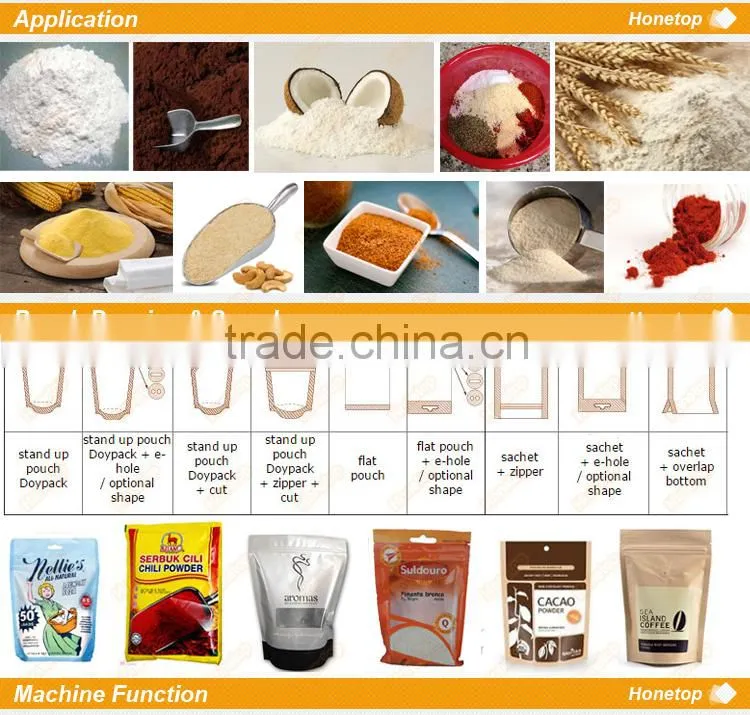 Professional powder mixing machine with packaging machine