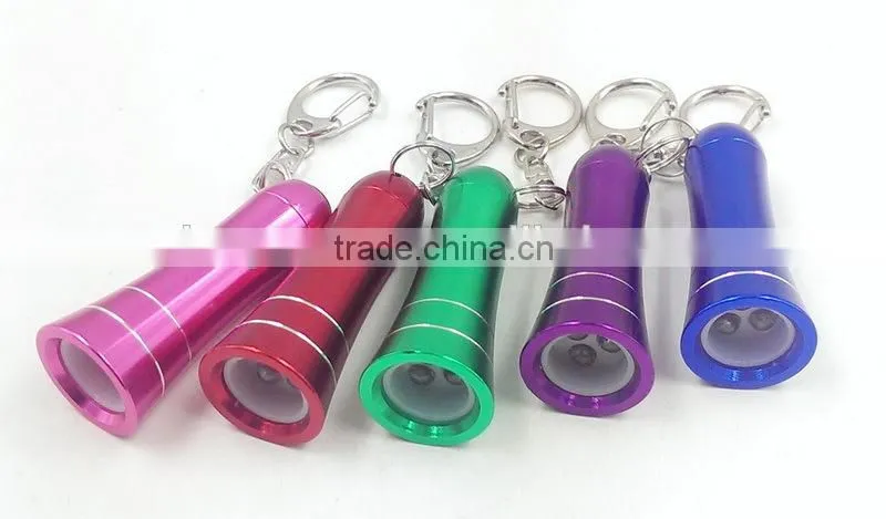 3LED aluminium keychain light with bottle opener