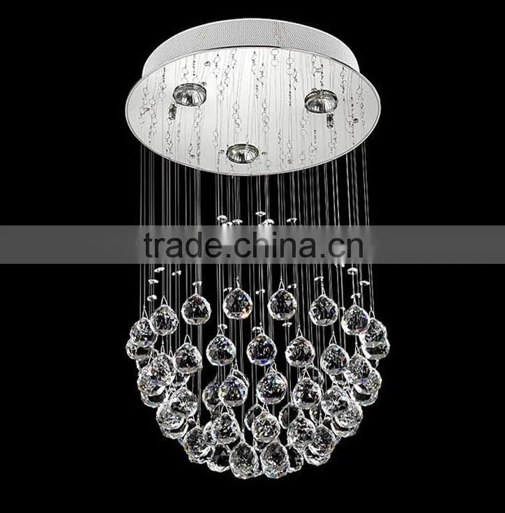 Modern crystal ceiling lights
