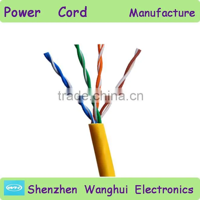 fire rated cable utp cat5e lan cable 2pr 24awg