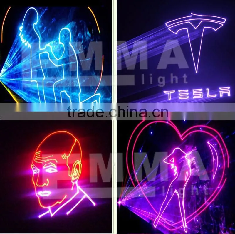 5W RGB Ld 520 New Product Laser Light with LCD Display SD Card