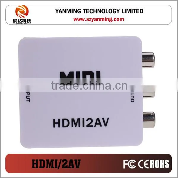 hdmi to CVBS converter for computer DVD to HDTV Projector