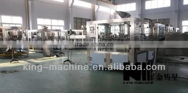 Hot fill pet bottle juice machine