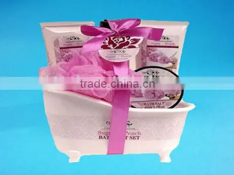 PP container for bathtub products, plastic mini bathtub container, plastic gift container