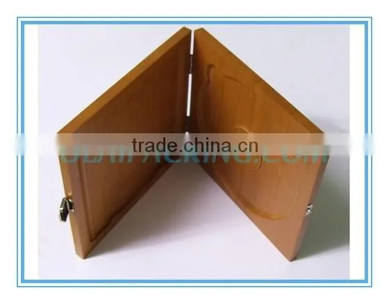 High-end popular wooden cd case for gift