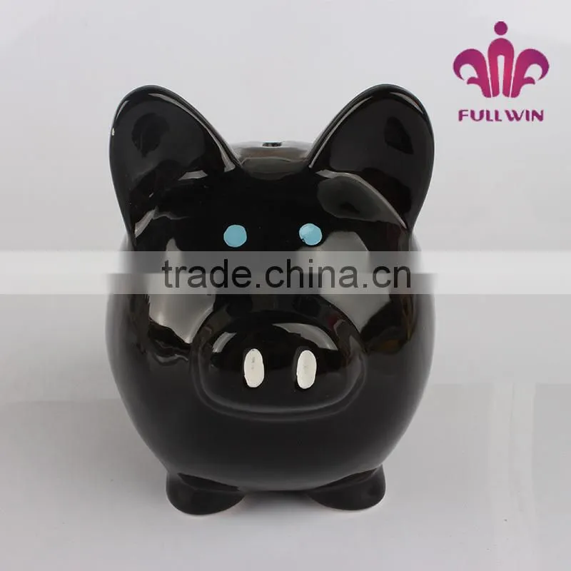 ceramic funny inscriptions on the piggy bank the piggy bank